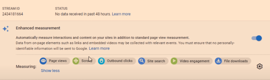 ga4 enhanced measurement