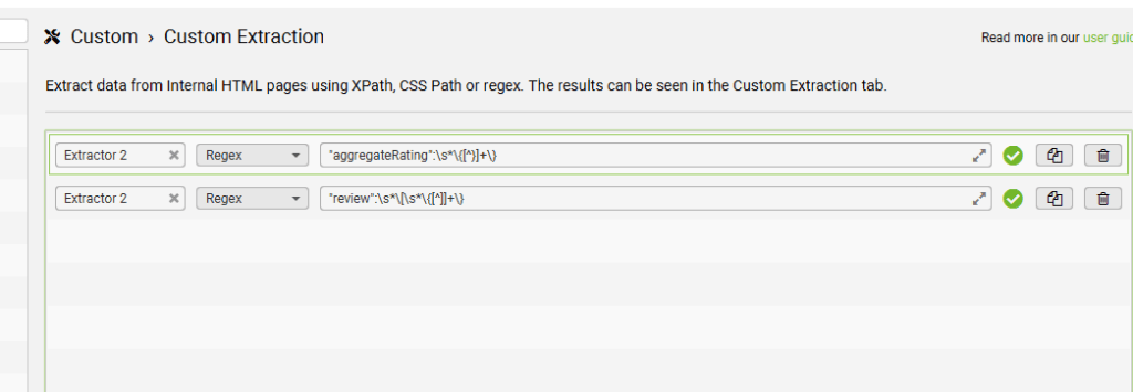 scrape schema screaming frog